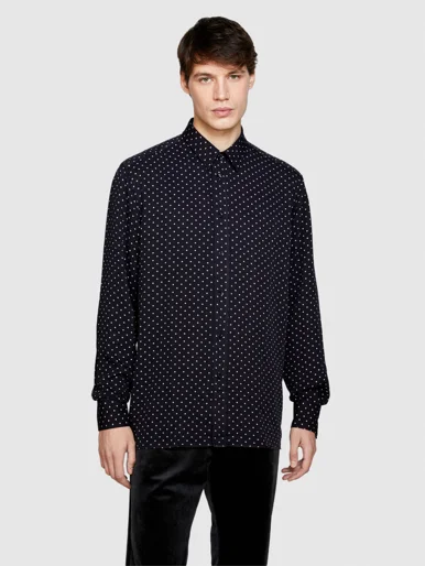 SISLEY Áo Sơ Mi DàI Tay Nam Men Shirt