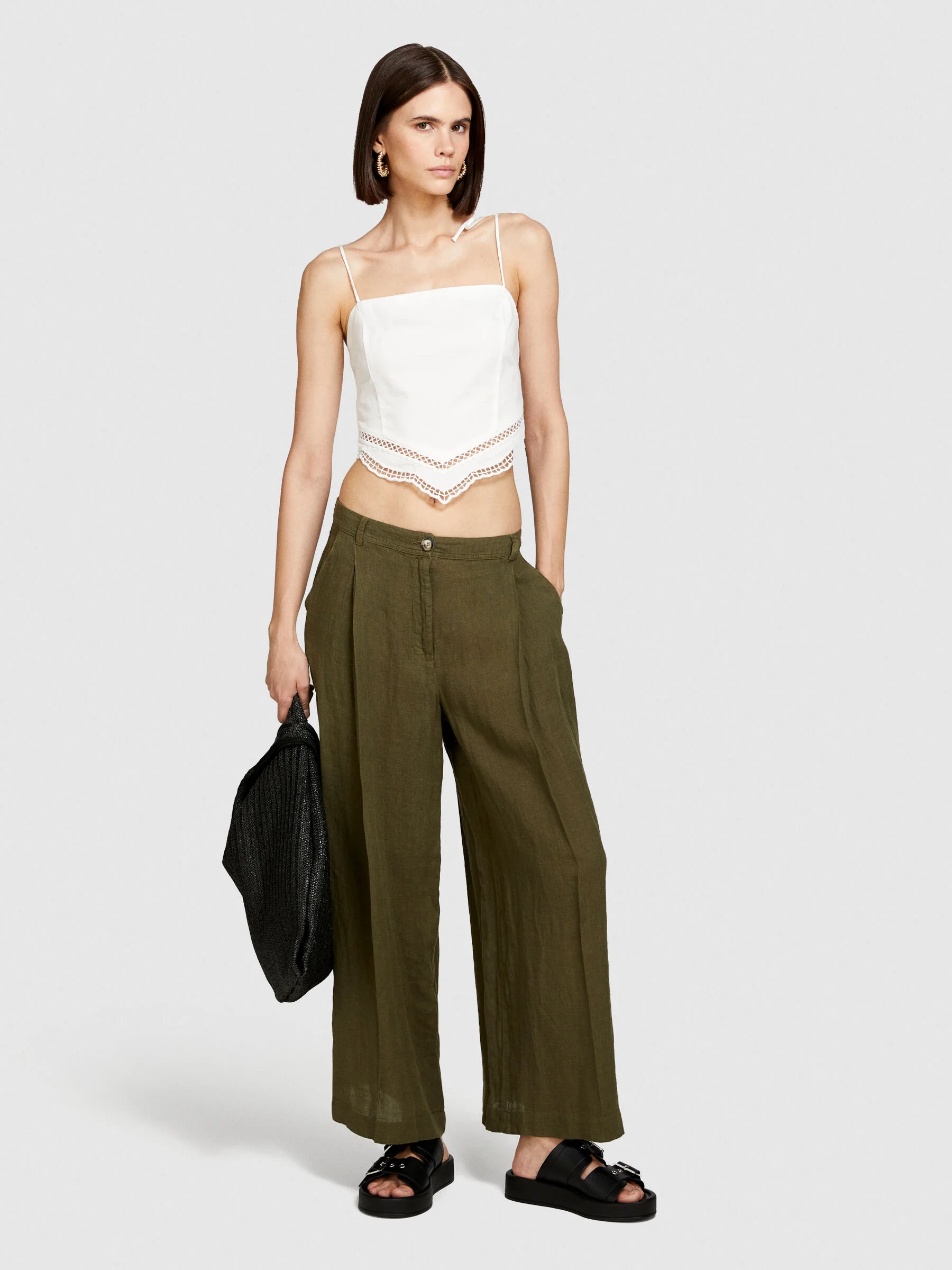 SISLEY Quần Dài Nữ Women Trousers