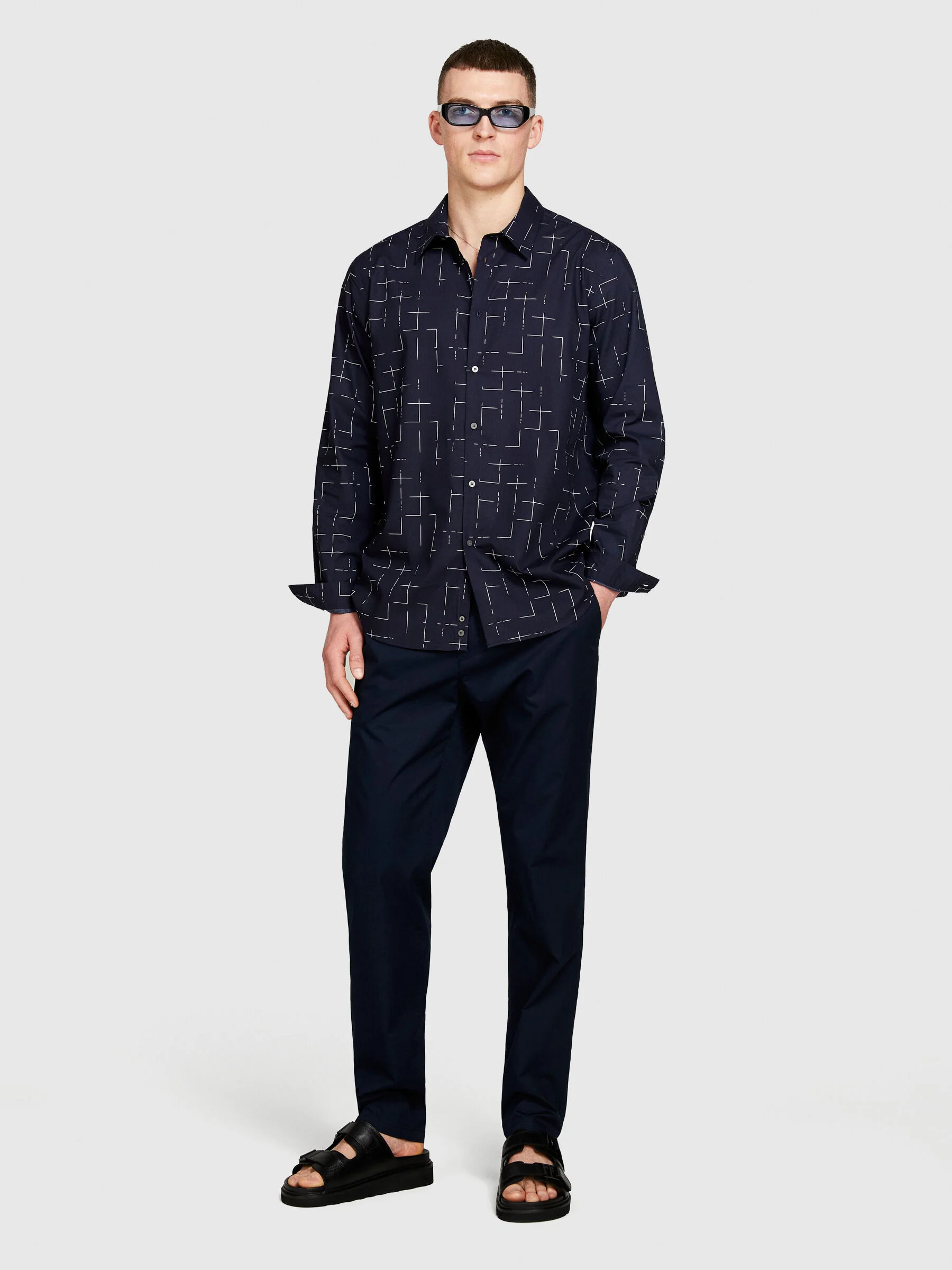 SISLEY Quần Dài Nam Men Trousers
