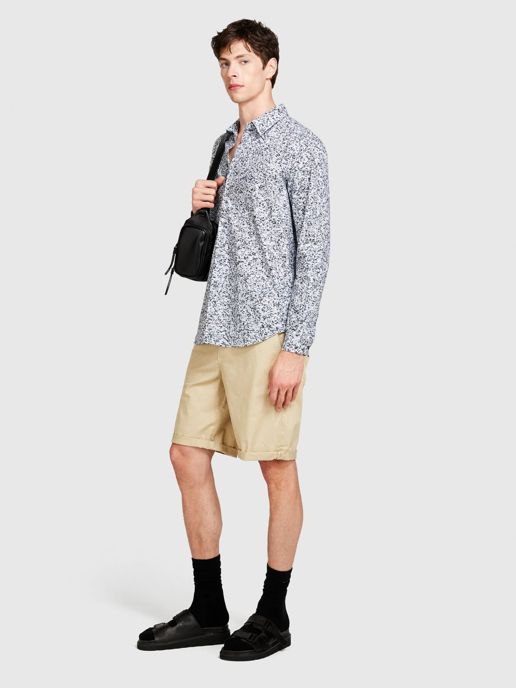 SISLEY Quần Ngắn Nam Men Shorts