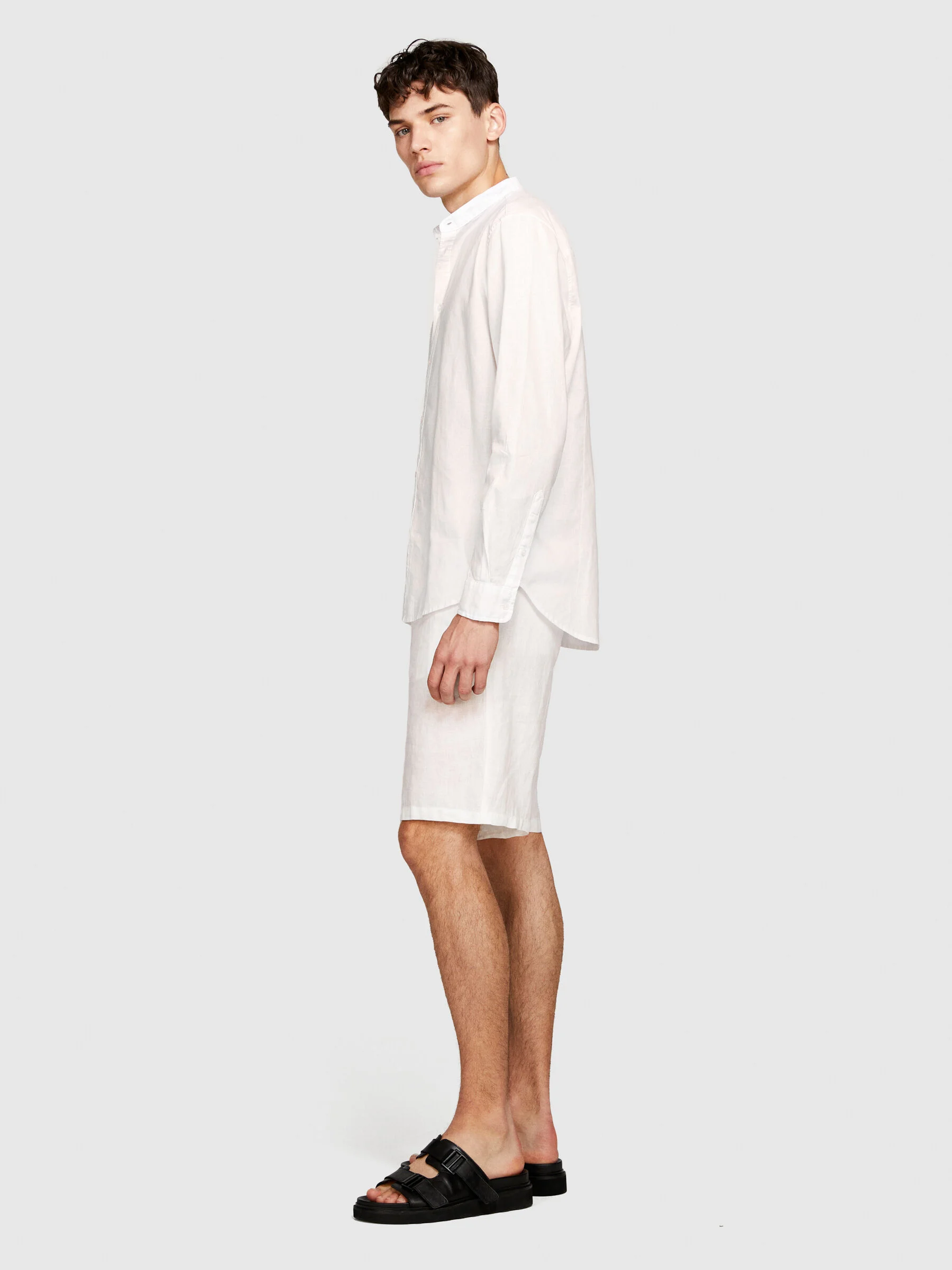 SISLEY Áo Sơ Mi Dài Tay Nam Men Shirt