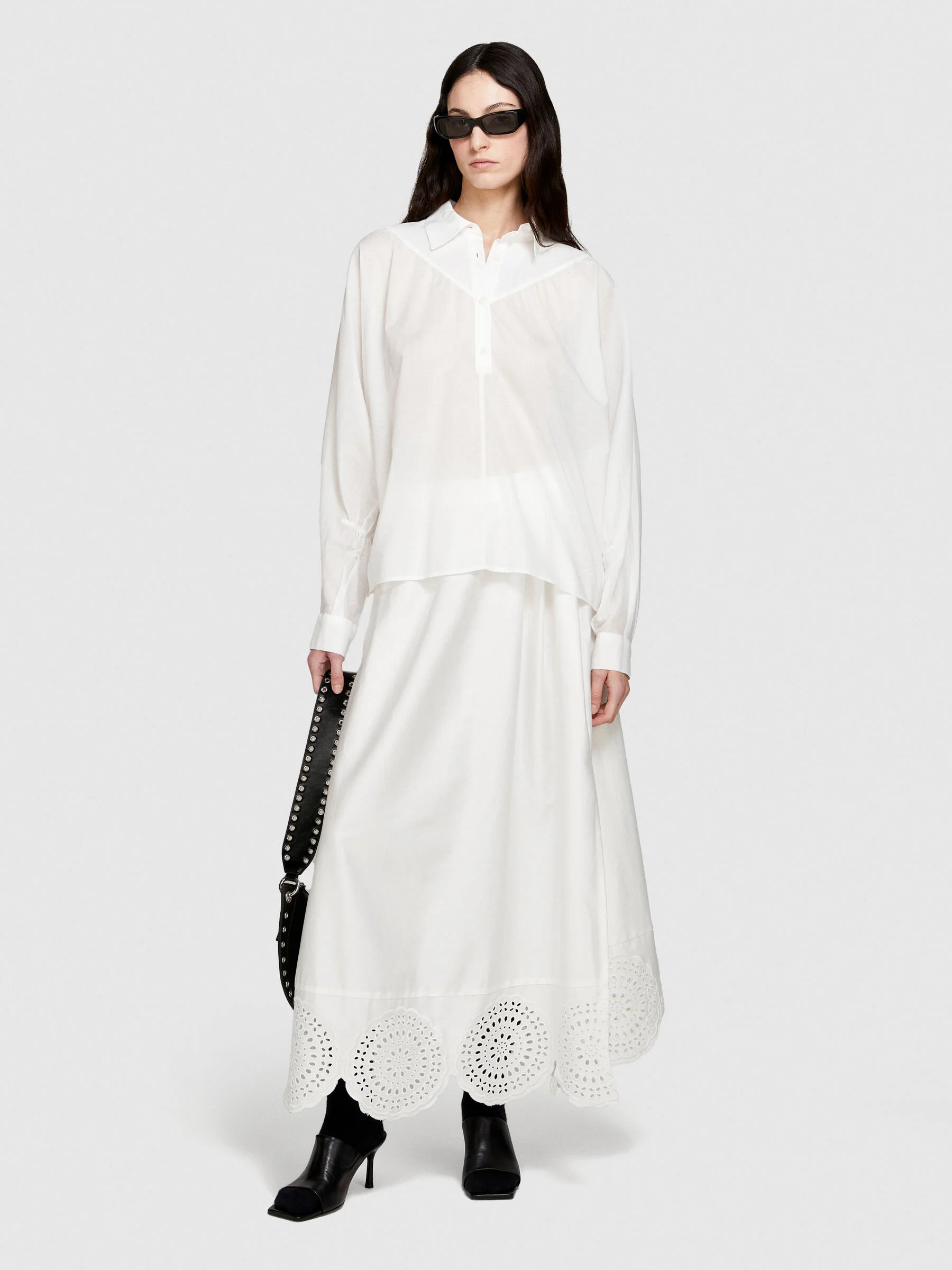 SISLEY Áo Kiểu Nữ Women Blouse