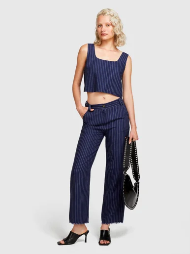 SISLEY Áo Kiểu Nữ Women Top