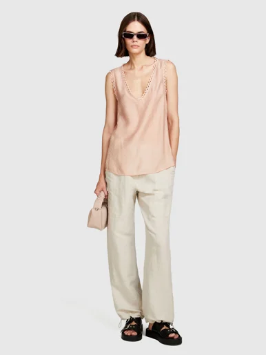 SISLEY Áo Kiểu Nữ Women Tank Top