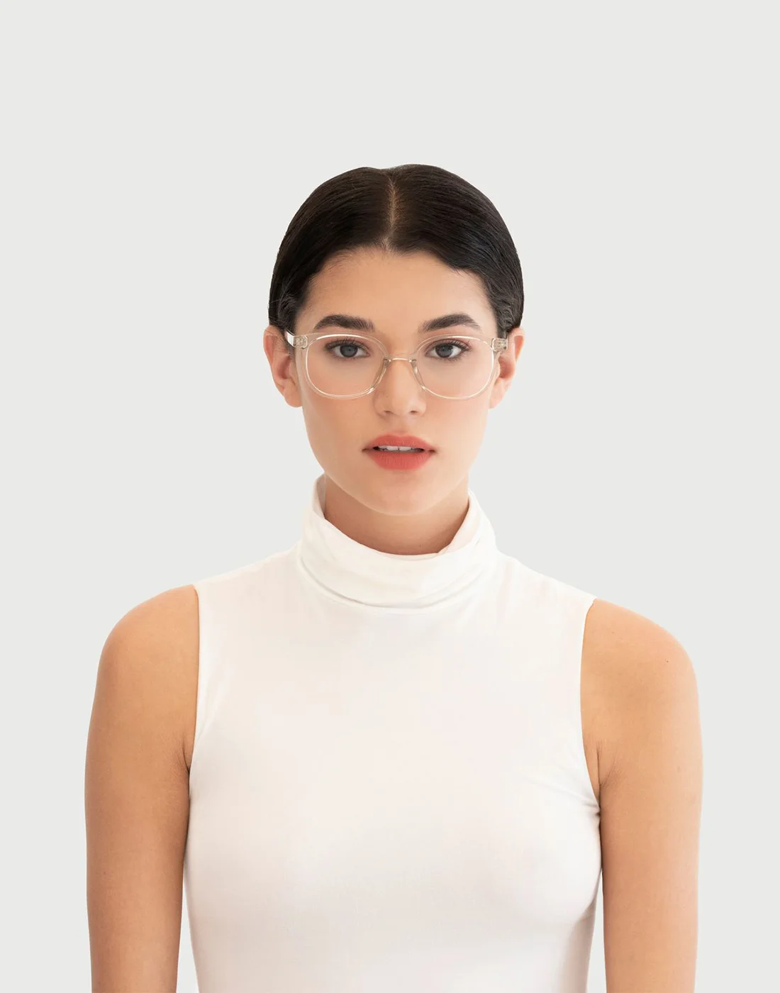SUNNIES STUDIOS Kính Cận Gọng Vuông Bleecker Smoke