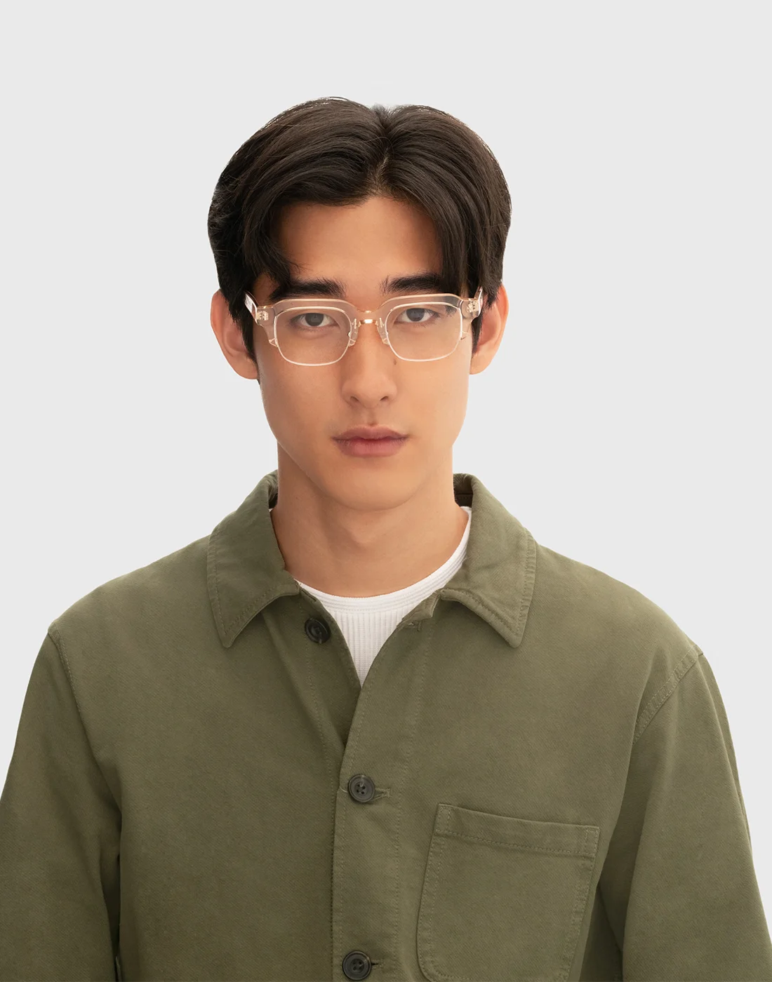 SUNNIES STUDIOS Kính Cận Leonard Pale Nude