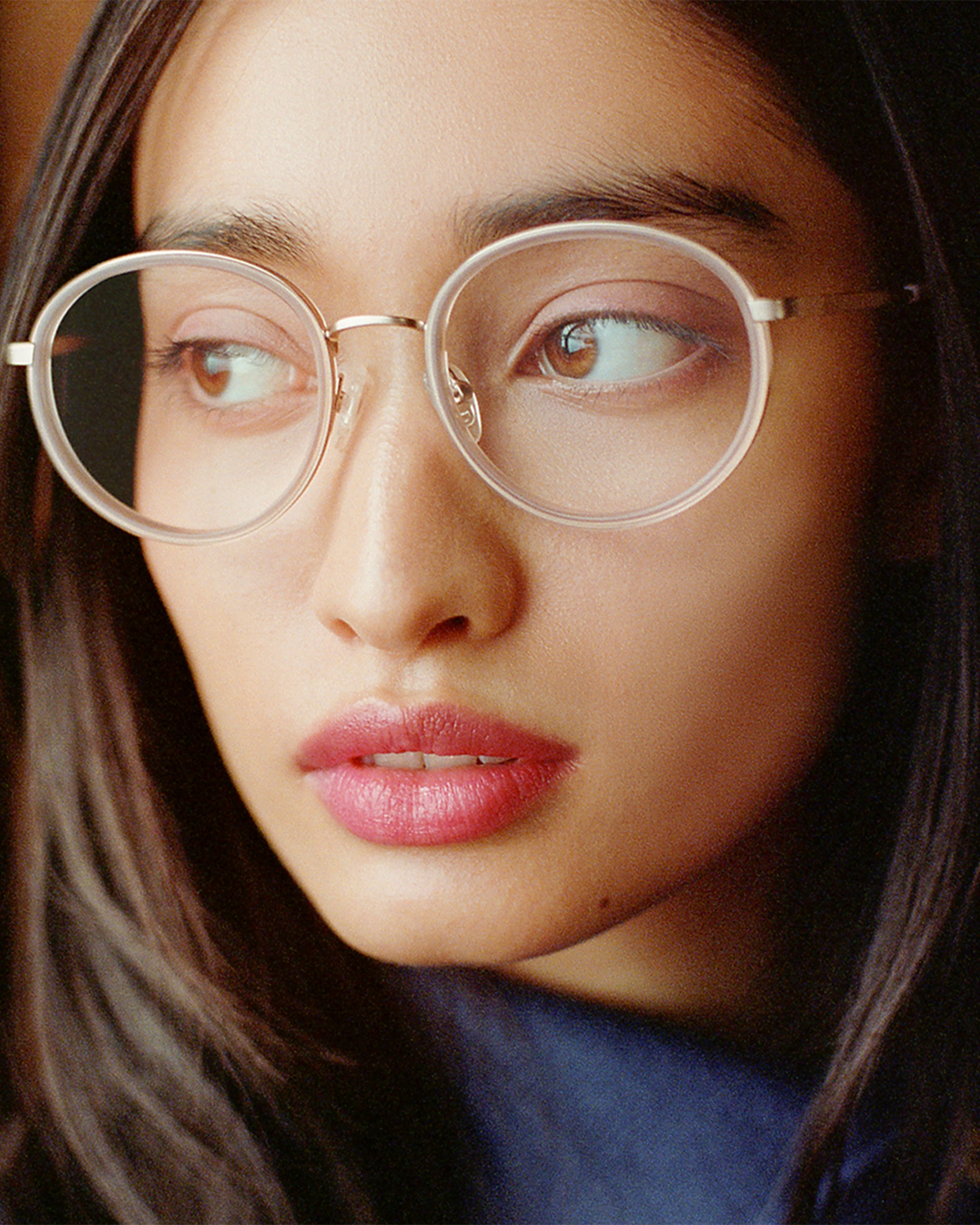 SUNNIES STUDIOS Kính Cận Gọng Tròn Alvaro Toasted Peach