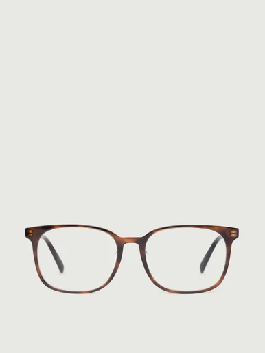 SUNNIES STUDIOS Kính Cận Gọng Vuông Walker Wide Dark Tort