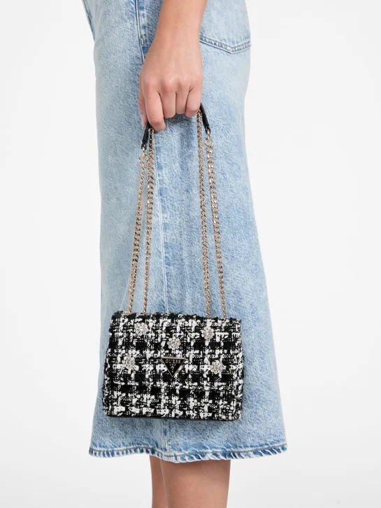 GUESS HANDBAG Túi Xách Nữ - Everlee Mini Cnvrtble Xbdy Flp