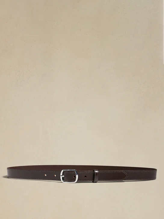 BANANA REPUBLIC Thắt Lưng Nữ Square Buckle Trouser Belt - Leather