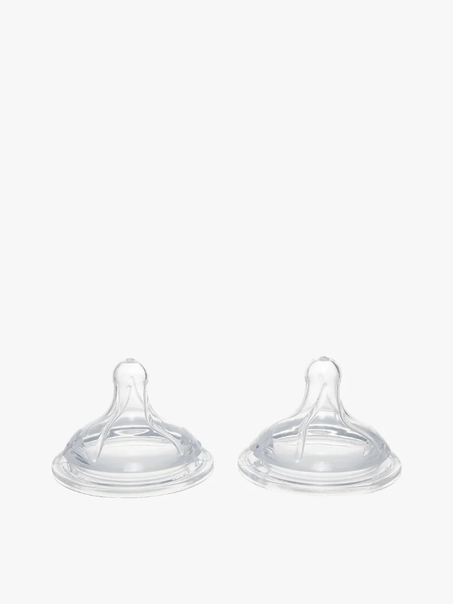 mothercare Set 2 núm ty silicon 3 tháng trở lên