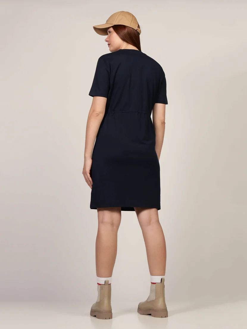 TOMMY HILFIGER Đầm Nữ 1985 Reg Mini Corp Tee Dress SS