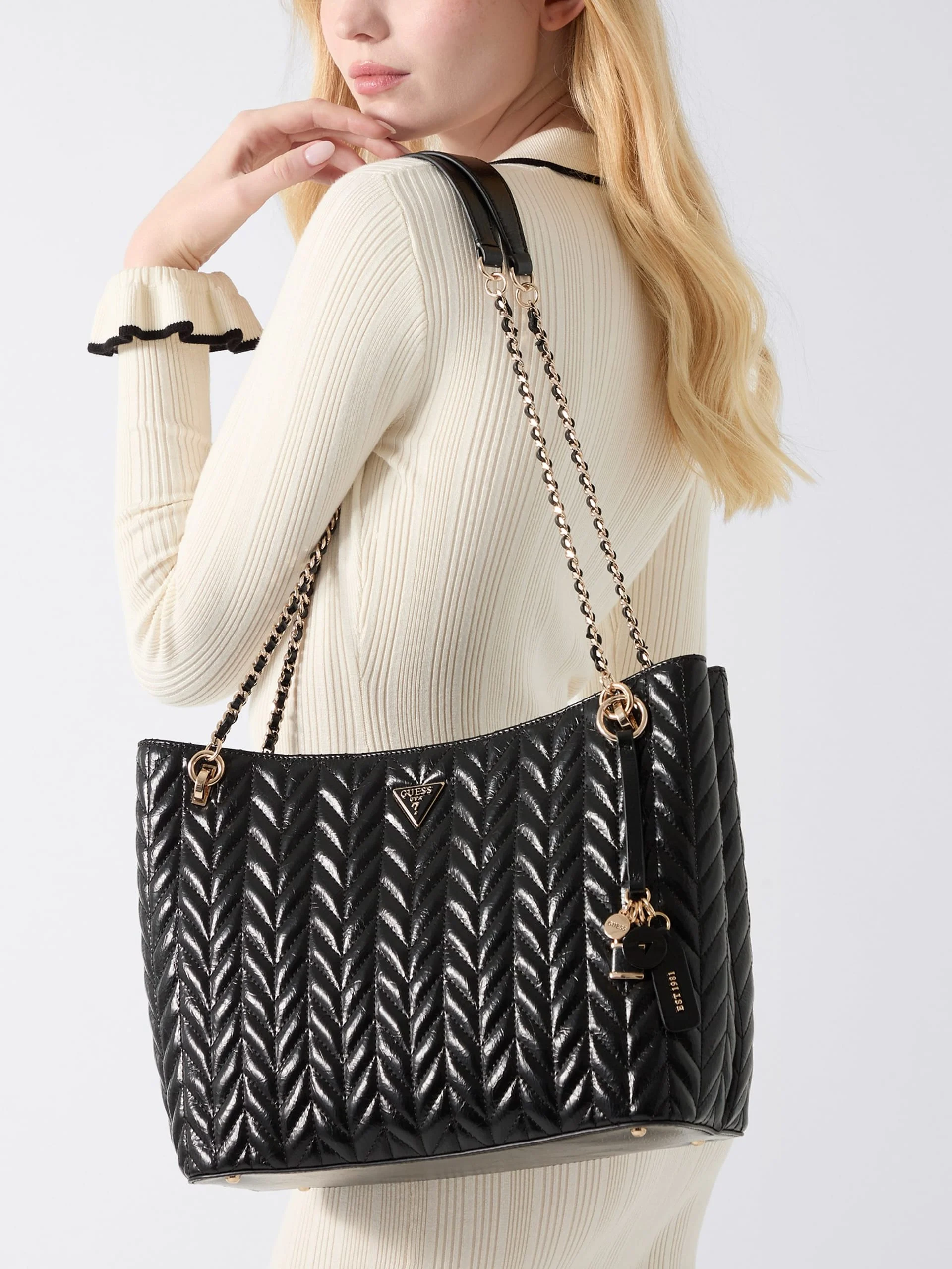 GUESS HANDBAG Túi Xách Nữ - Cheryl 2 Comp Tote