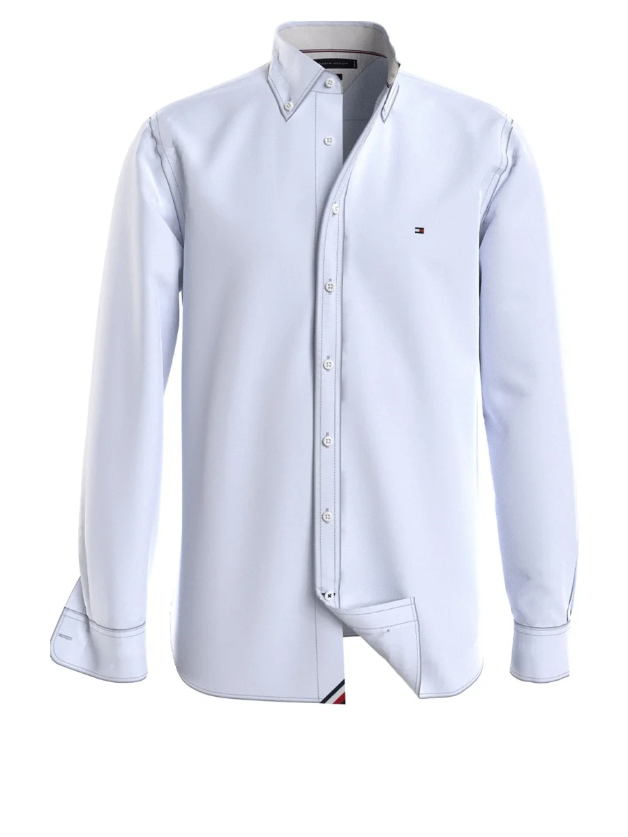 TOMMY HILFIGER Áo Sơ Mi Nam Tay Dài WCC Classic Flex Poplin Shirt