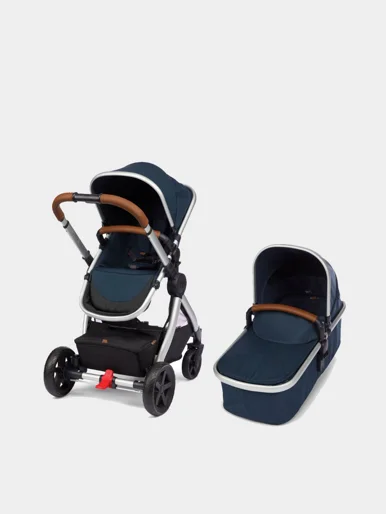 mothercare Xe đẩy journey 3 bánh màu xanh
