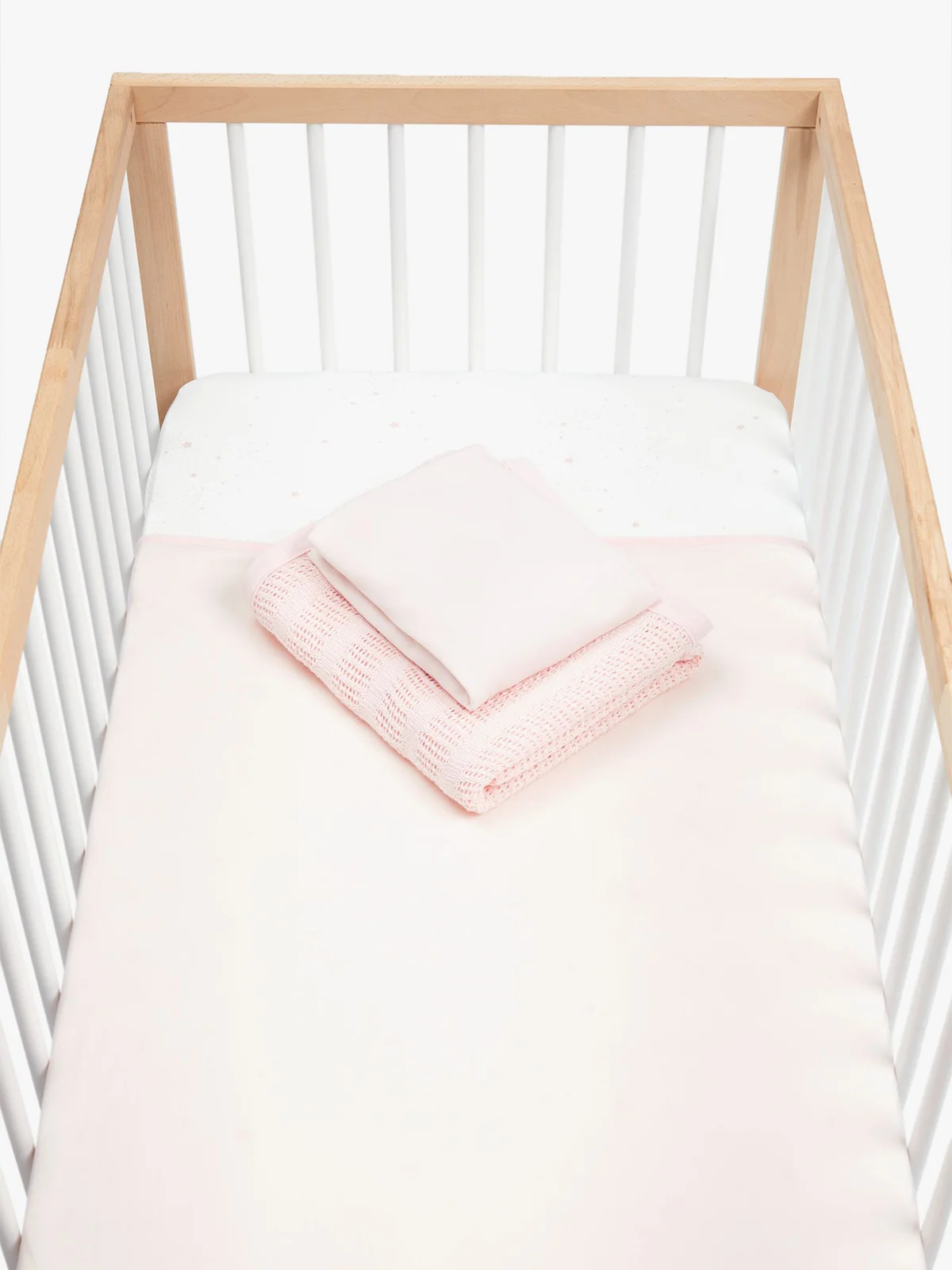mothercare Set 2 tấm chăn phủ giường, 1 chăn lỗ, 1 chăn dệt kim