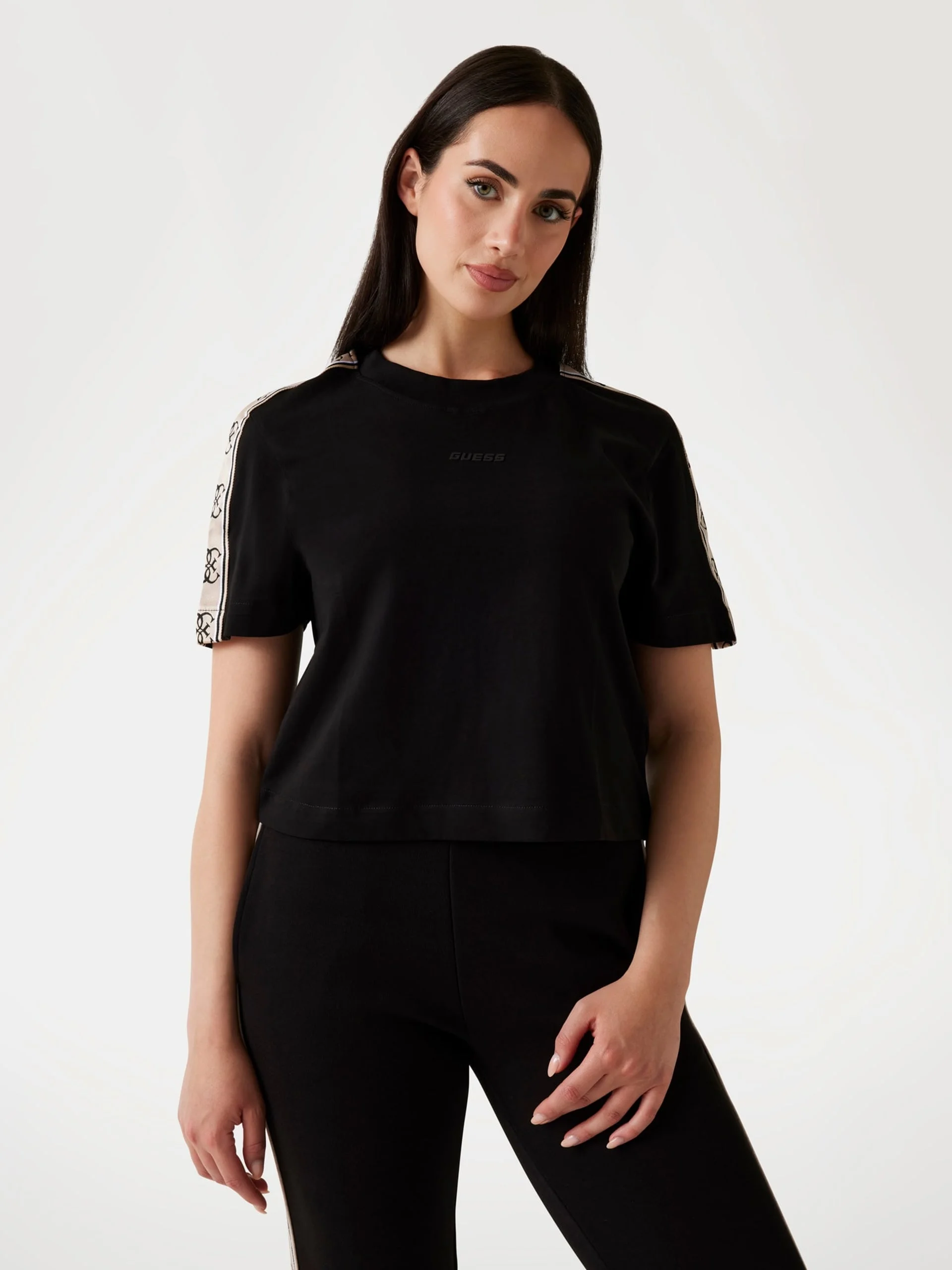 GUESS ATHLEISURE Áo Thun Nữ - Britney Crop Tee
