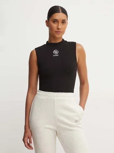 GUESS ATHLEISURE Áo Thun Kiểu Thể Thao Nữ - Ela Knit Top