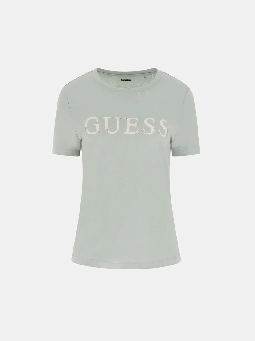 GUESS ATHLEISURE Áo Thun Kiểu Thể Thao Nữ-Clelia Ss T-Shirt