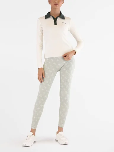GUESS ATHLEISURE Áo Polo Kiểu Thể Thao Nữ - Fabia Ls Polo