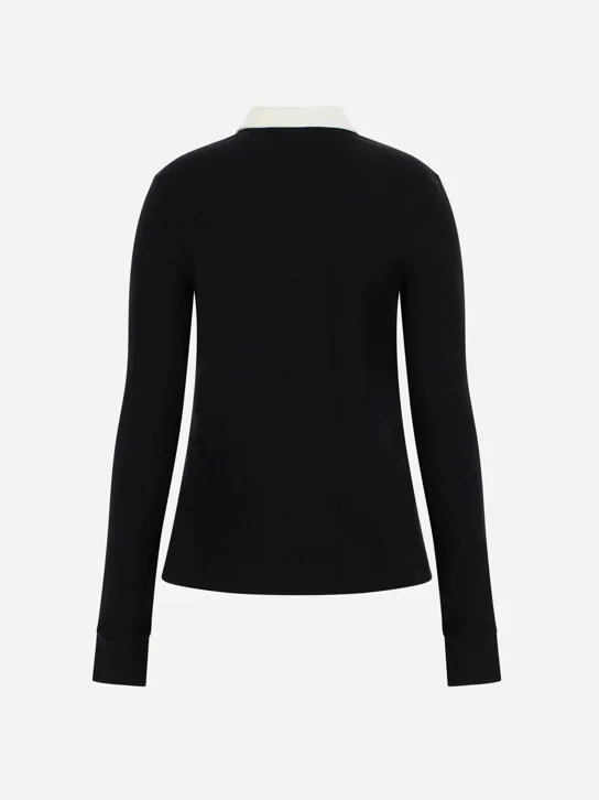GUESS ATHLEISURE Áo Polo Kiểu Thể Thao Nữ - Fabia Ls Polo