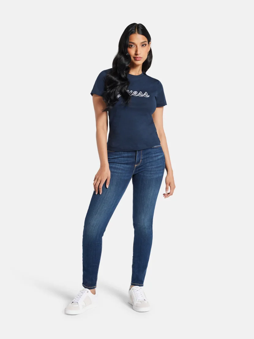 GUESS ATHLEISURE Áo Thun Kiểu Thể Thao Nữ Active Tee