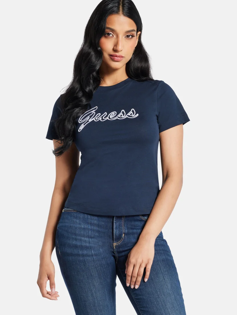 GUESS ATHLEISURE Áo Thun Kiểu Thể Thao Nữ Active Tee