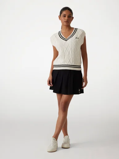 GUESS ATHLEISURE Áo Len Kiểu Thể Thao Nữ - Sweater Vest