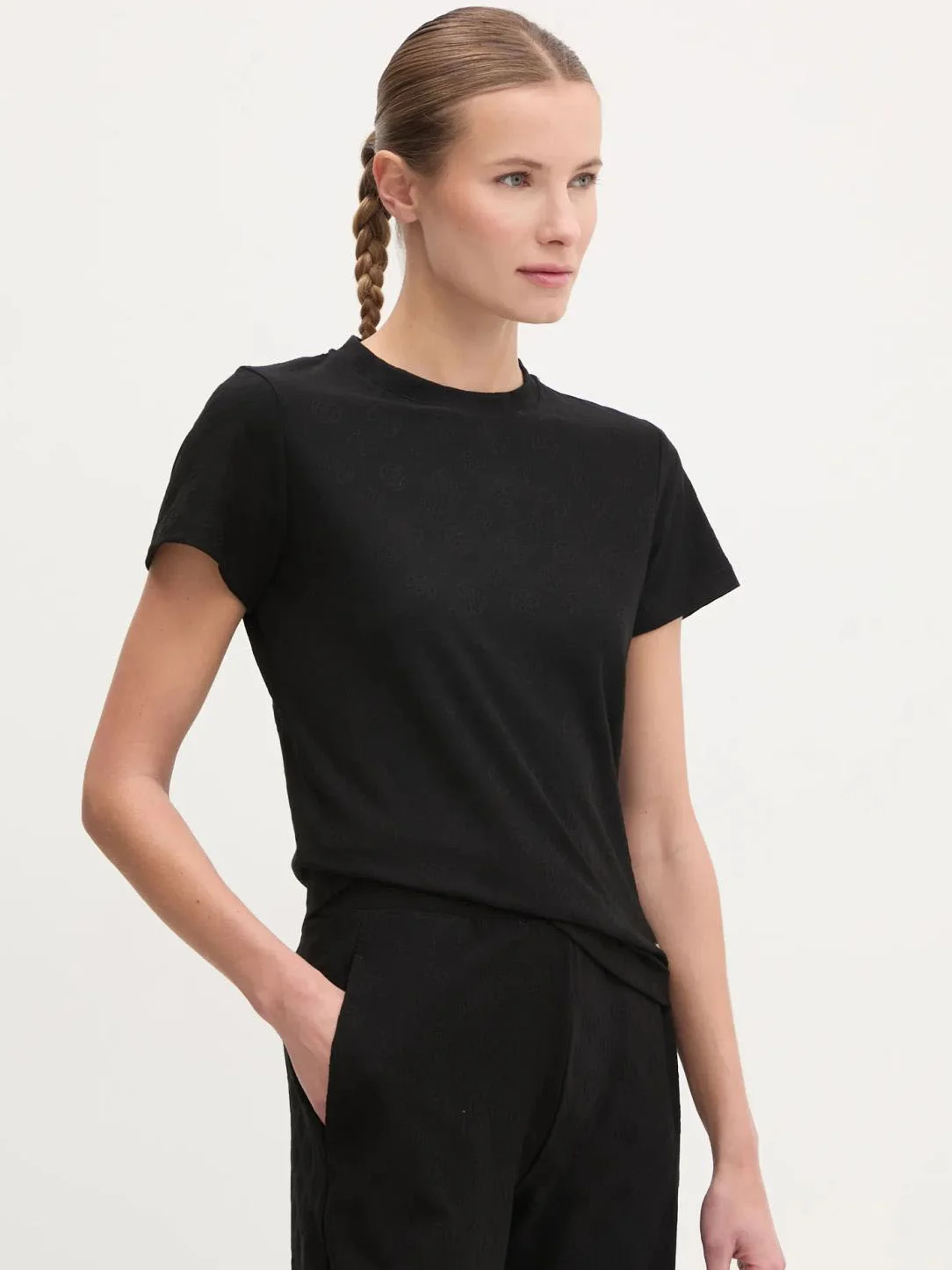GUESS ATHLEISURE Áo Thun Kiểu Thể Thao Nữ - Monica Ss T-Shirt