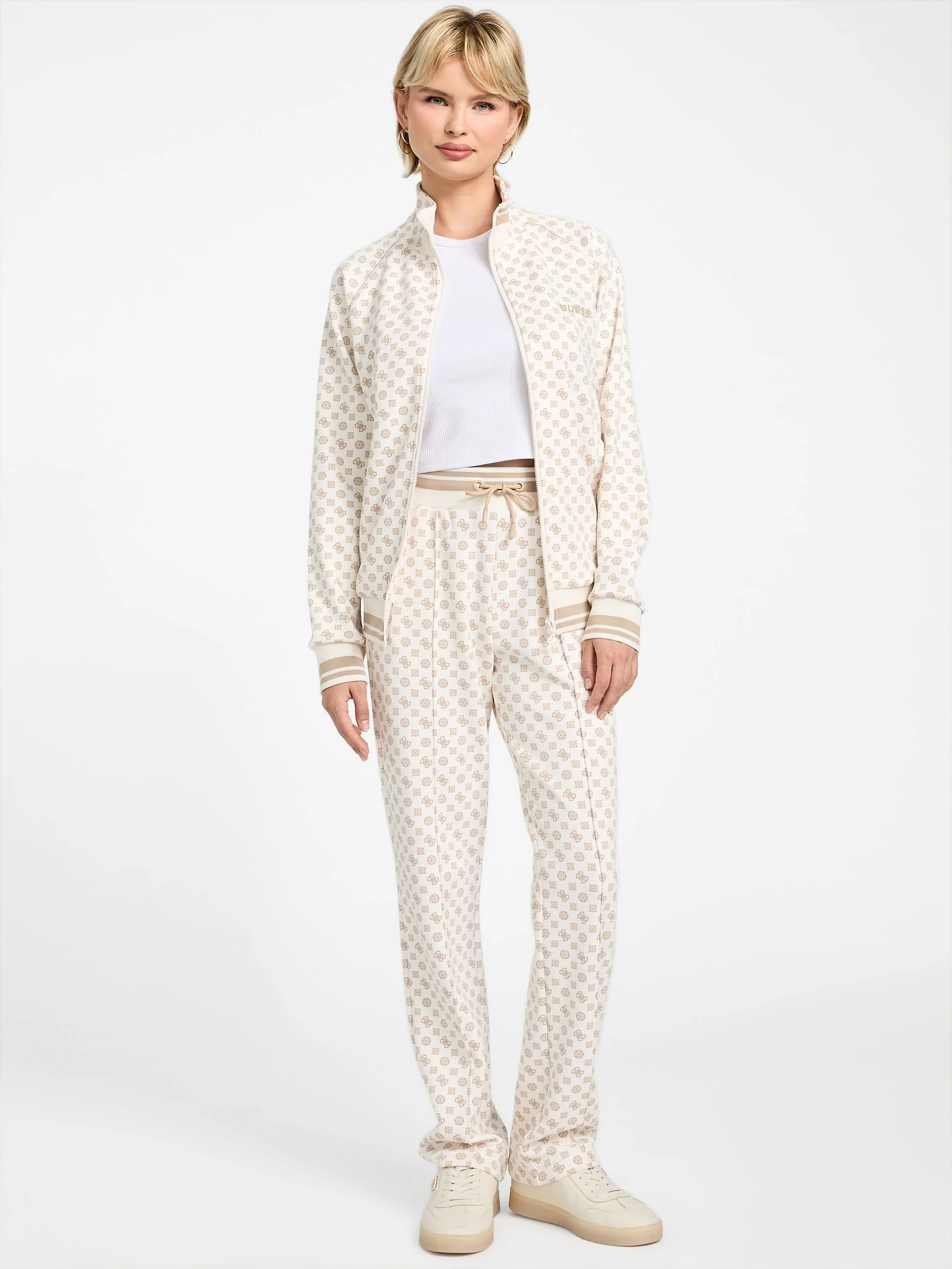 GUESS ATHLEISURE Quần Dài Kiểu Thể Thao Nữ - New Aggie Long Pant