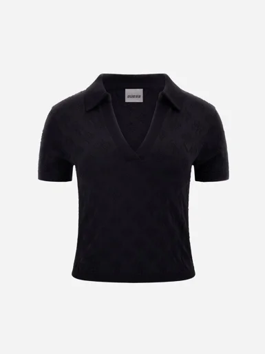 GUESS ATHLEISURE Áo Thun Kiểu Nữ - Peony Aop Seamless Ss Top