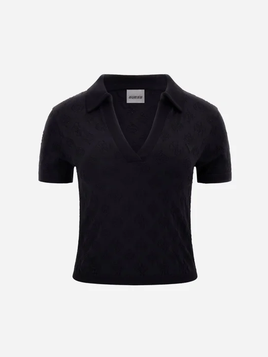 GUESS ATHLEISURE Áo Thun Kiểu Nữ - Peony Aop Seamless Ss Top