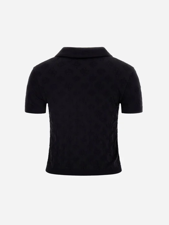GUESS ATHLEISURE Áo Thun Kiểu Nữ - Peony Aop Seamless Ss Top