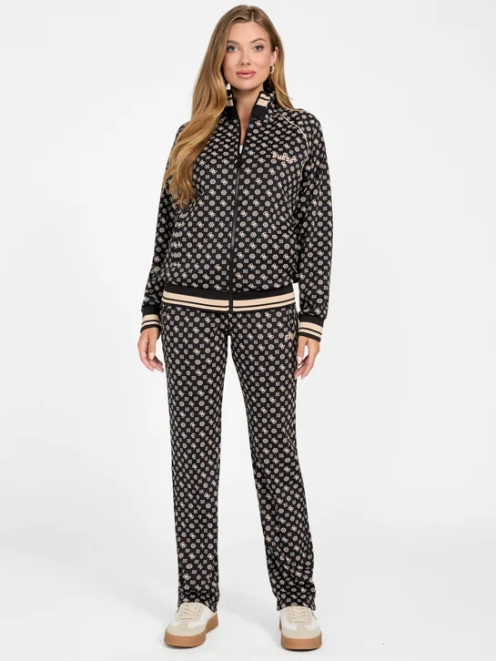GUESS ATHLEISURE Áo Nỉ Kiểu Thể Thao Nữ - Aggie Full Zip Sweatshirt