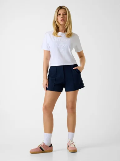 GUESS ATHLEISURE Quần Ngắn Kiểu Thể Thao Nữ - Sarah Pique Shorts
