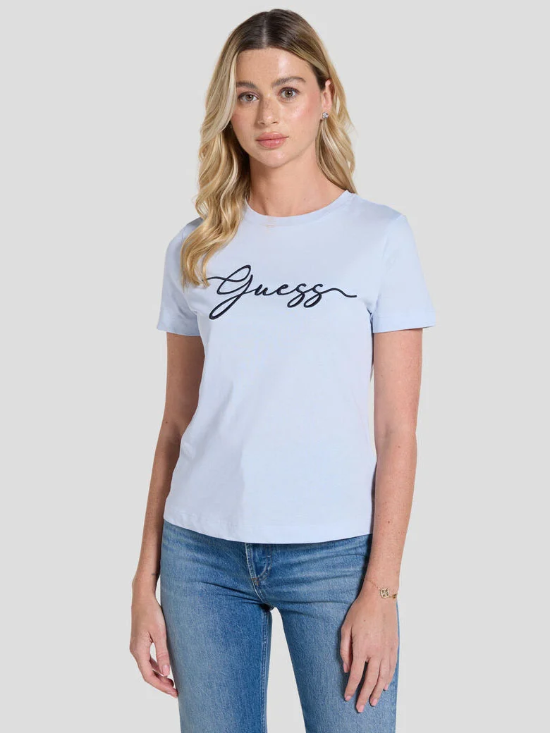 GUESS ATHLEISURE Áo Thun Kiểu Thể Thao Nữ - Circe Ss Cn T-Shirt