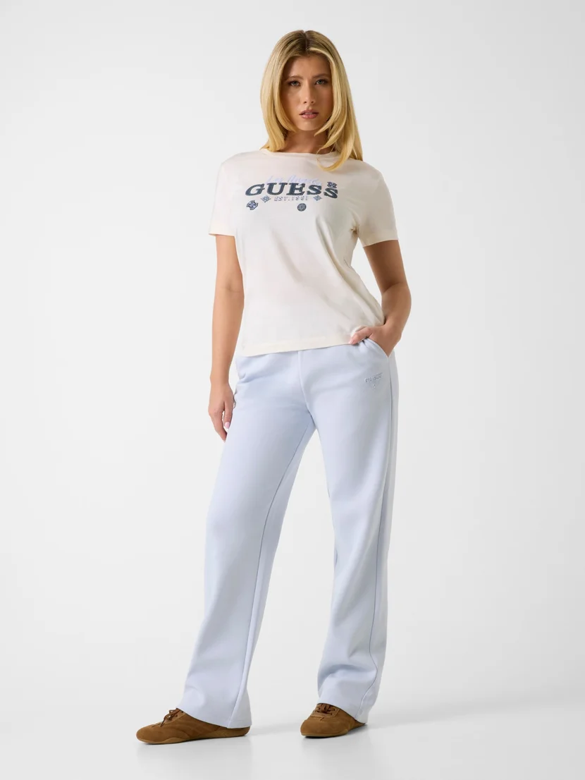 GUESS ATHLEISURE Áo Thun Kiểu Thể Thao Nữ - Agnes Ss Cn T-Shirt