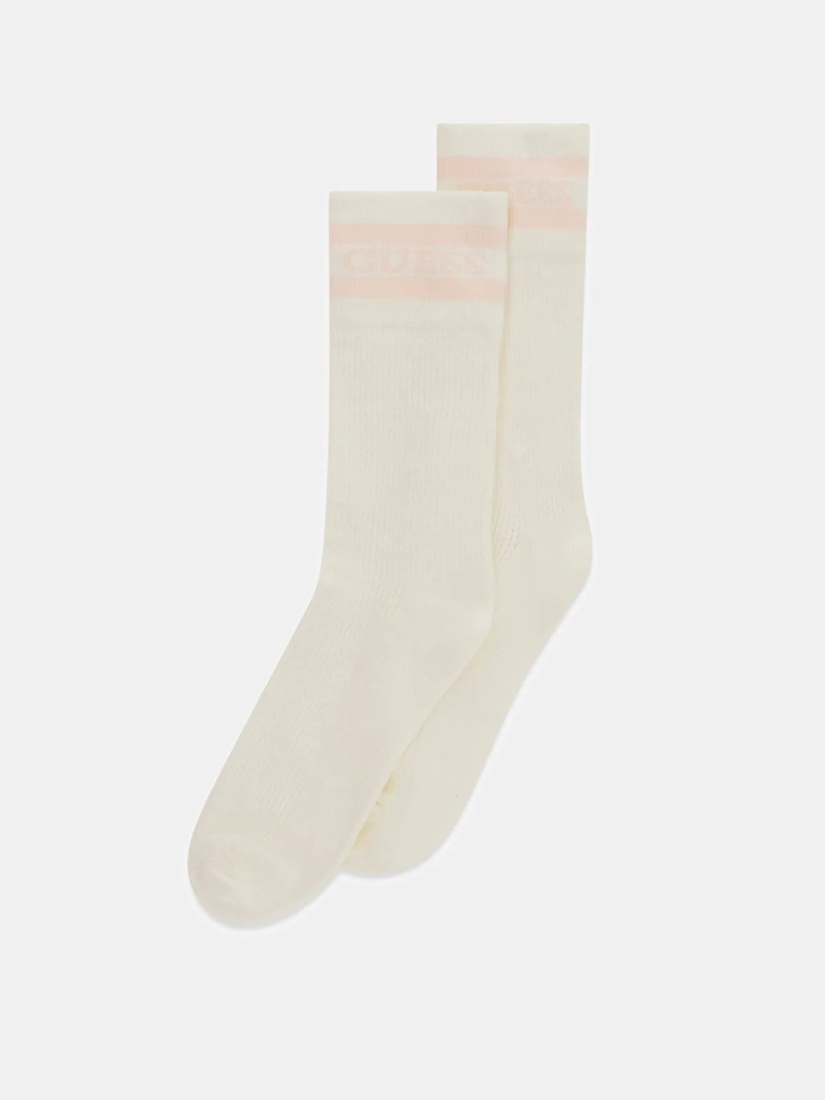 GUESS ATHLEISURE Vớ Kiểu Thể Thao Nữ - Mesh Logo Socks