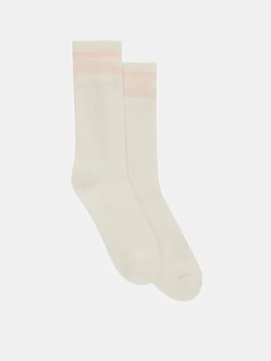 GUESS ATHLEISURE Vớ Kiểu Thể Thao Nữ - Mesh Logo Socks