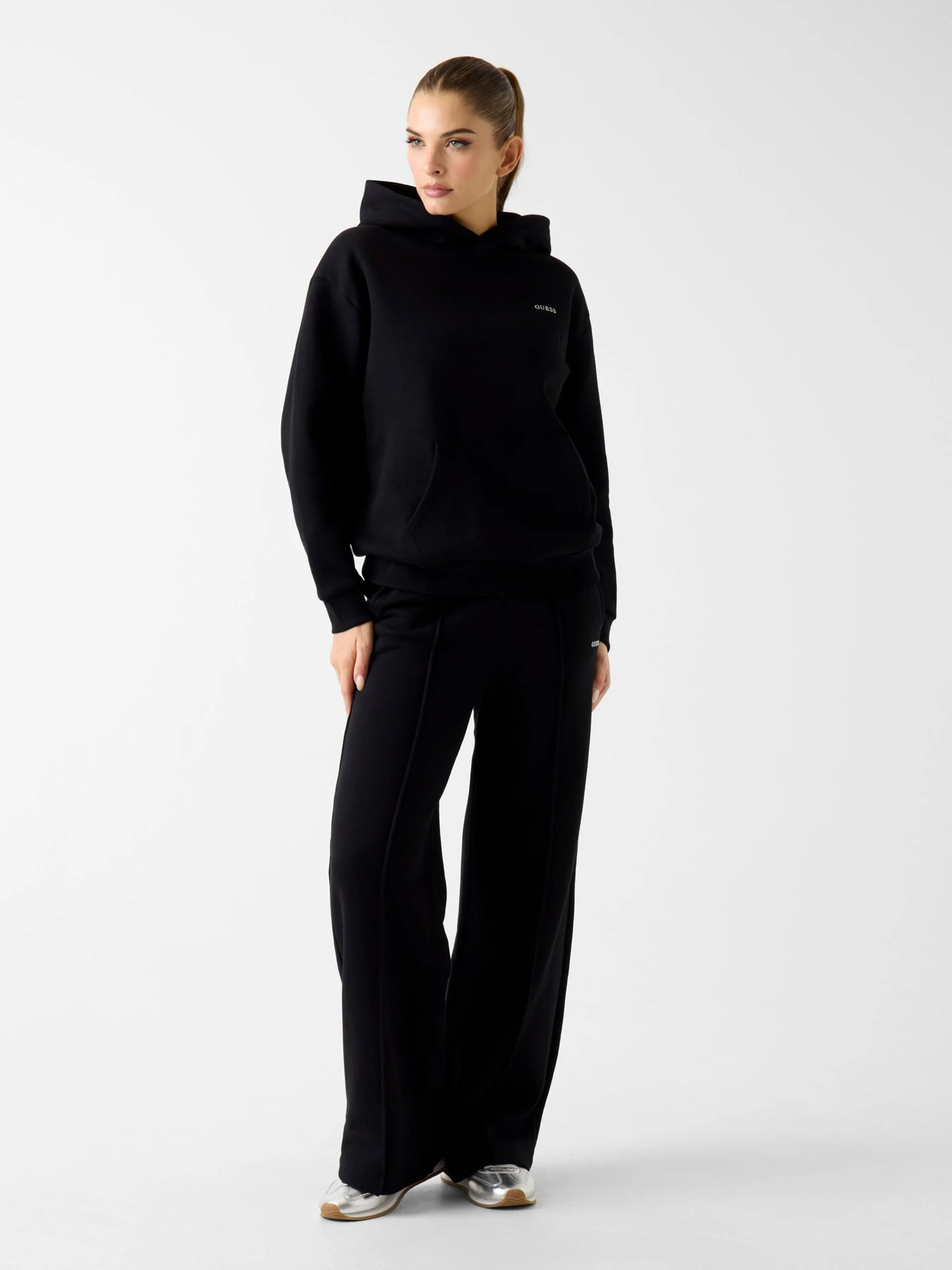 GUESS ATHLEISURE Quần Dài Kiểu Thể Thao Nữ - Nat Straight Leg Pant