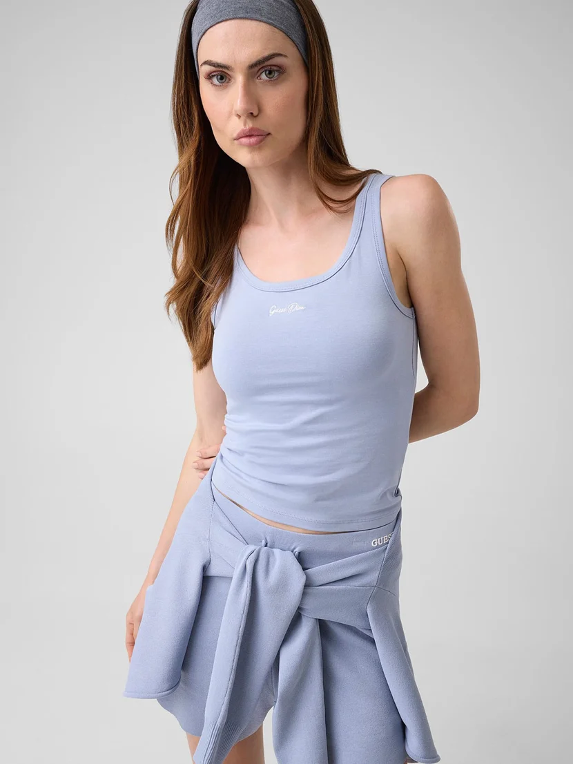 GUESS ATHLEISURE Áo Thun Thể Thao Nữ - Alya Rib Tank