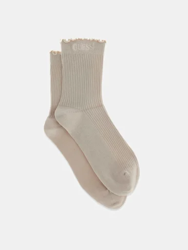 GUESS ATHLEISURE Vớ Thể Thao Nữ - Frill Socks
