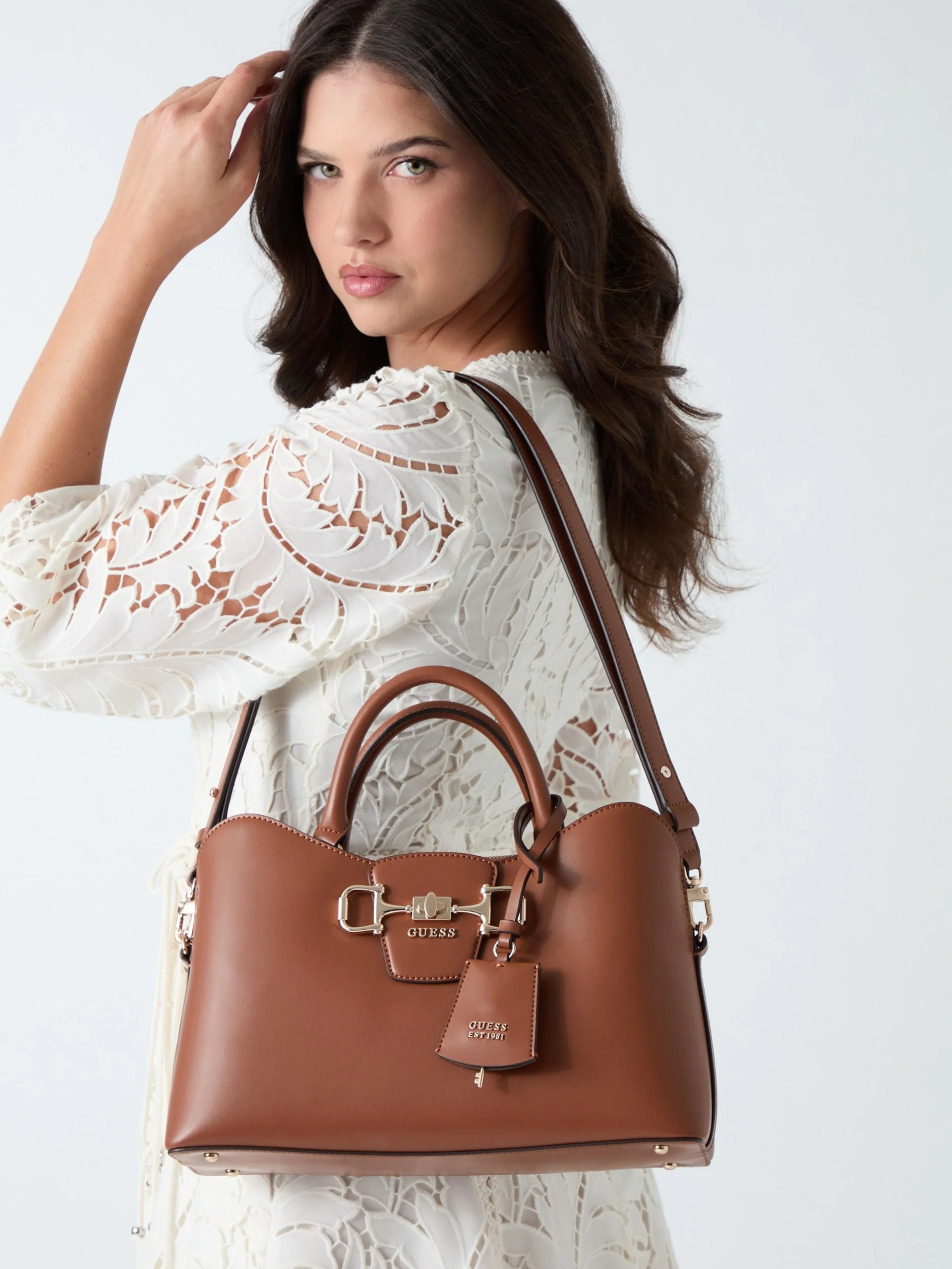 GUESS HANDBAG Túi Xách Nữ - Janie Girlfriend Satchel