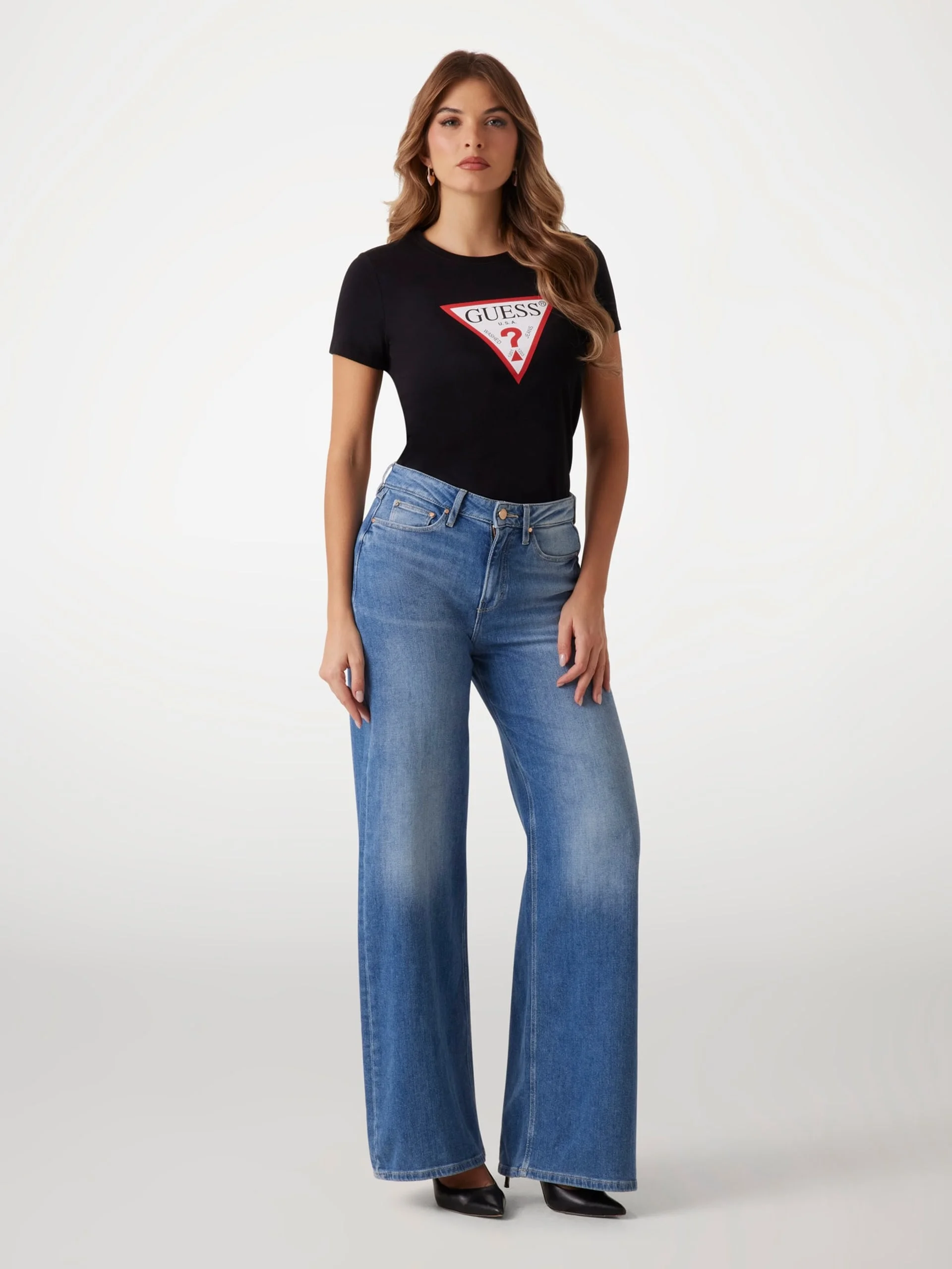 GUESS WOMAN Áo Thun Nữ - Ss Cn Original Tee