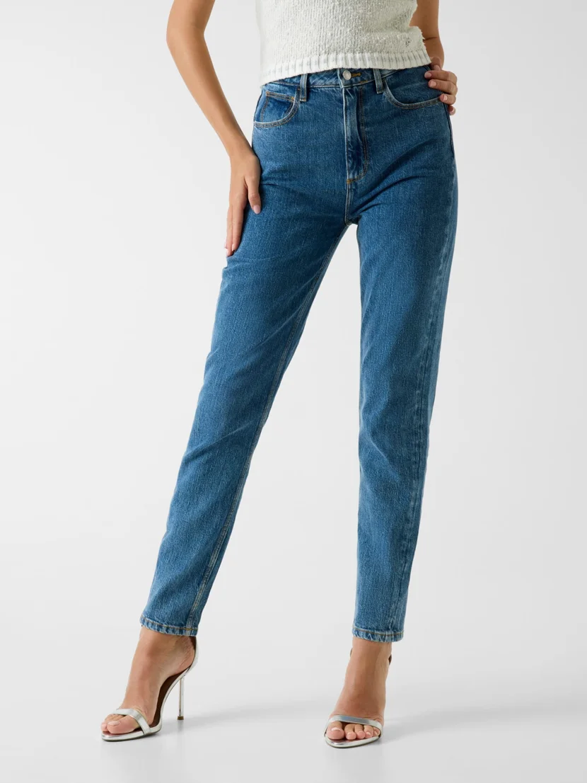 GUESS WOMAN Quần Jeans Nữ - Mom Jean