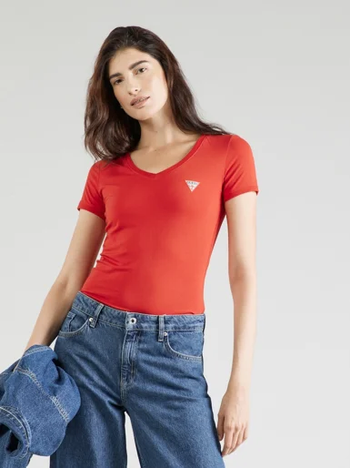 GUESS WOMAN Áo Thun Nữ - Ss Vn Mini Triangle Tee