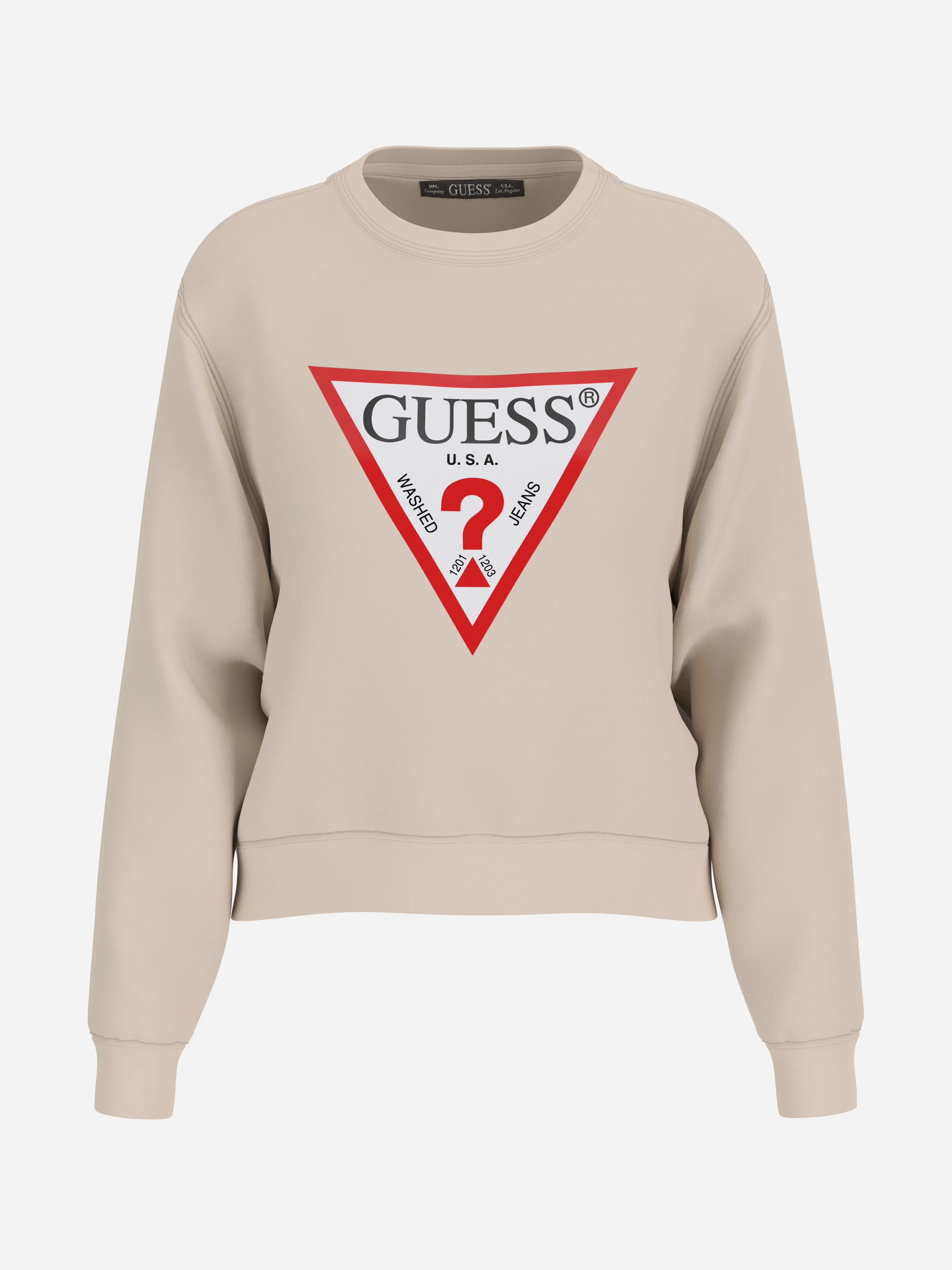 GUESS WOMAN Áo Nỉ Nữ - Cn Original Fleece