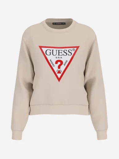 GUESS WOMAN Áo Nỉ Nữ - Cn Original Fleece