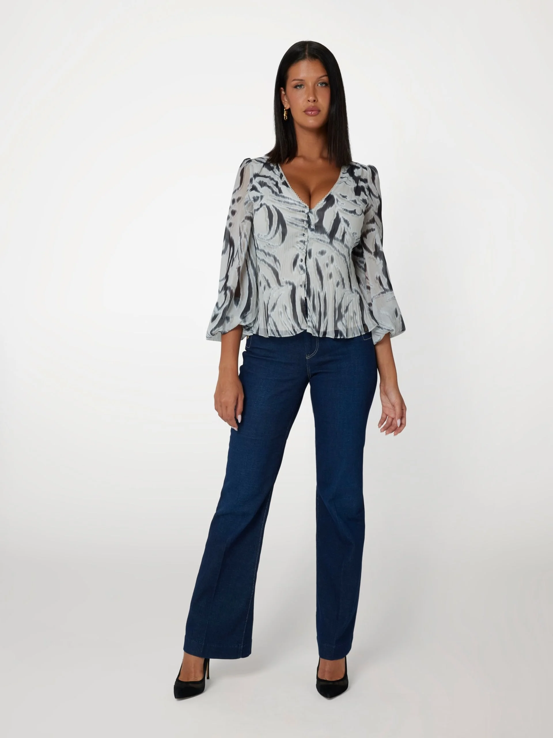 GUESS WOMAN Quần Jean Nữ - New Faye Pant