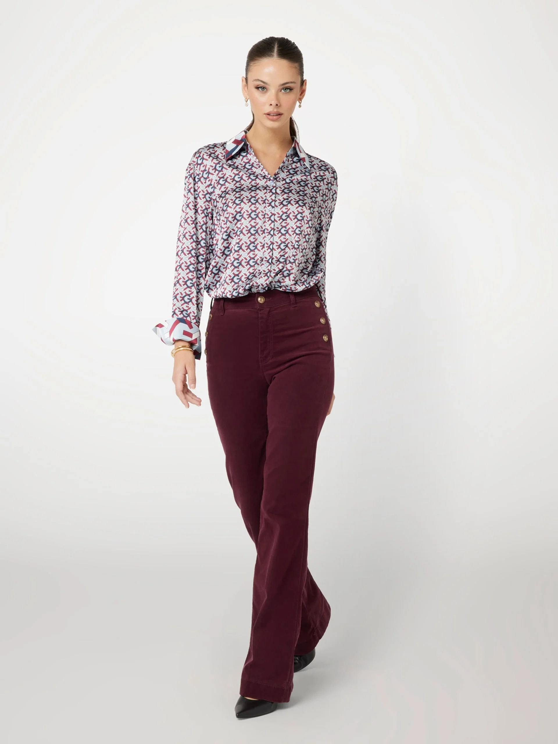 GUESS WOMAN Quần Nữ - New Faye Pant